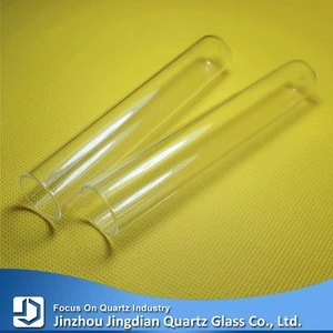 JD heat resistant crystal quartz glass smoke pipe