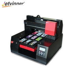 Jetvinner Cheaper Automatic A3 Size 3060 UV printer 12 Colors double printheads  with Varnish flatbed Printer