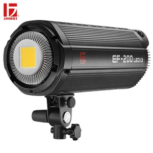 JINBEI EF-200 200W Video Light LED 23000Lm Continuous Output Lamp remote Control Photo Studio Kids Photography Equipment