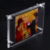 JINLEI High quality crystal clear plastic magnetic acrylic frameless picture frame for phone