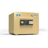 JR-30E Golden Safe With Electronic Lock, China Fingerprint Home Safe Deposit Box