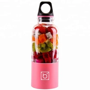 Juice Blender 500ml High Quality Vegetable And Fruit Mini USB Juicer Cup Rechargeable Mini Portable Juicer Bottle
