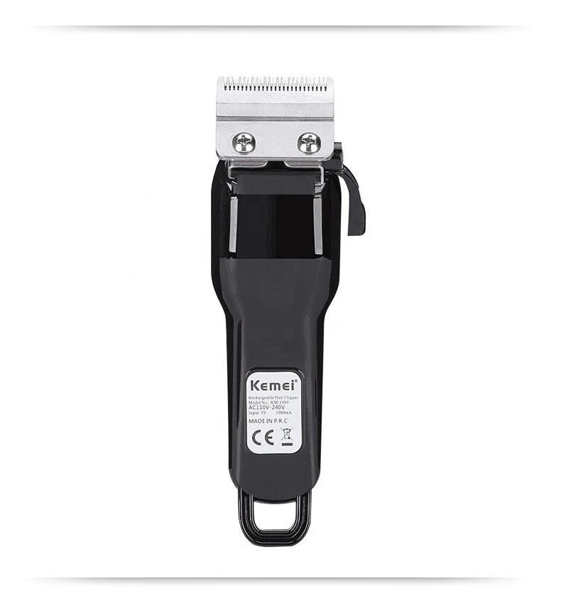 Kemei KM-1990 Rechargeable  Razor  Electric Shaver Hair Clippe Cordless Hair Trimmer With LCD Display