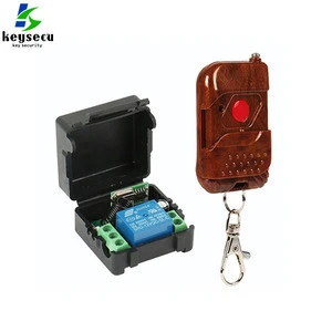 Keysecu Wireless Door Remote Control Switch DC12V 1CH Channel 315/433MHz for Electric Door Lock Access Control System