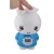 Import Kids Smart Cartoon rabbit Early Education WiFi wireless Control TF Companion Learning Robot machine with silicone teether ear from China