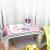 kids table and chair set of plastic material for home and kindergarten use