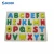 Import Kids wooden alphabet educational toy puzzle JM55050 from China