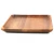 Import Kitchen Food Grade Antique Natural Acacia Wooden Plate Square Bamboo Serving Tray from China