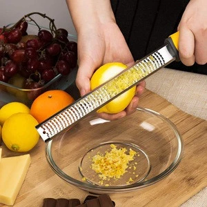 Kitchen Gadgets 304 Stainless Steel Chip Shaver Cheese Grater Chocolate Lemon Ginger  Zester