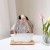 Import Korean Fashion Style Irregular Shaped Wooden Table Makeup Mirror from China