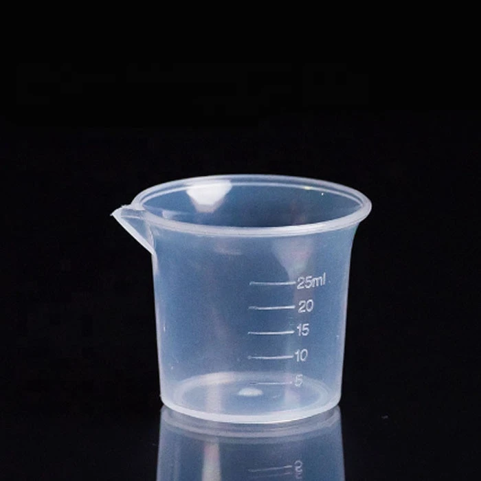 Labs 500ml PP Plastic Measuring Beaker Cups