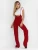 Import Ladies Black High Waist Wide Leg Pants Casual Lace Up Overalls Women Pant  Fashion Flare Trousers from China