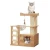 Import Large Cat Tree & Scratcher Climbing Frame for Feline Enjoyment Made Paper Plastic Rubber Solid Wood Feather Leather from China