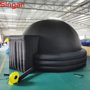 Large mobile inflatable cinema dome,inflatable planetarium dome