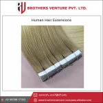 Large Stock Top Quality Virgin Hair 100% Indian Brazilian Unprocessed Remy Human Double Drawn Tape Hair Extensions from Factory