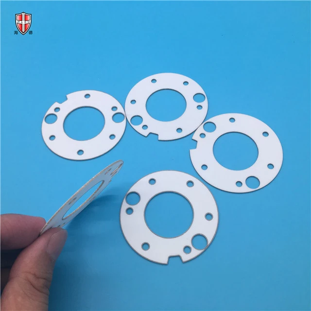 laser cutting heat sink electronic macor ceramic disc substrate