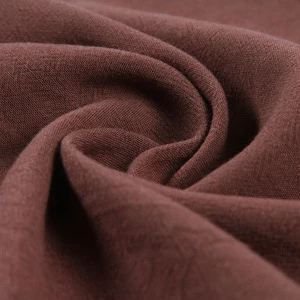 Latest design cheap woven blend rayon tencel bulk linen fabric dress fabric
