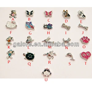 latest design hot sale cheap price big value floating charms