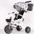 Import latest design kids toys baby tricycle foldable/metal frame tricycle kids stroller 3 wheels/folding trikes for 1-6 years toddlers from China