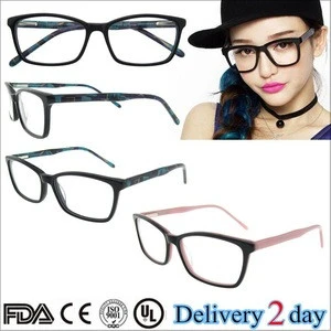 Latest designer fashion acetate optical frames from china eyeglasses manufacturer good quality eyewear with CE certificate
