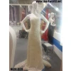 latest fashion pure white beaded bridal wedding dress(NEXK-009)