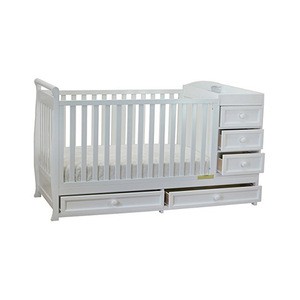 Latest Furniture Baby Room Furniture Solid Wood Baby Convertible Crib