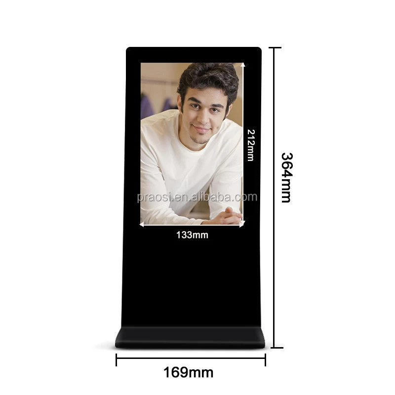 Lcd Screen Display Mini 10 Inch Table Advertising Players For Restaurant