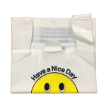 LDPE Plastic T Shirt Bag With Custom Printing Customized Logo Small Medium Large Jumbo Size Made In Vietnam