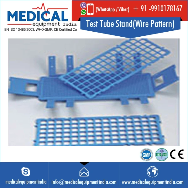 Leading Manufacturer of Test Tube Stand /Autoclabable Test Tube Racks