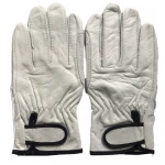 Leather safety gloves