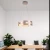Import Led Chandelier Pendant Light Shape-shifting Modern Home Ring Acrylic Decorative Lighting from China