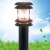 Import led solar lawn light from China