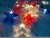 Import LED Star Shaped Fairy Lighting Red White and Blue String Lights Battery Operated Indoor String Lights USA 4th for July from China