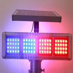 LED traffic solar powered traffic light