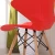 Import Leisure Style Hotel Wooden Leg Plastic Dining Chair Without Arm from China