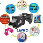 LINKO Textile Pigment High Quality DTF Ink 1000ml 100ml DTF Film White Ink PET Film for DTF Printer