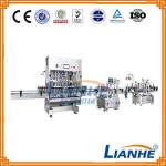 liquid detergent production line/auto glass filling capping machine