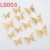 Import Lixsun 12pcs Cake Decorating Gold Butterflies Paper 3D Butterfly Decorations 3Sizes Stickers Party Wedding Birthday Decorations from China