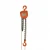 Import Low Price Hot Sale Orange/Yellow/Green/Blue/Block Chain Hoist Lift for Lifting Goods from China