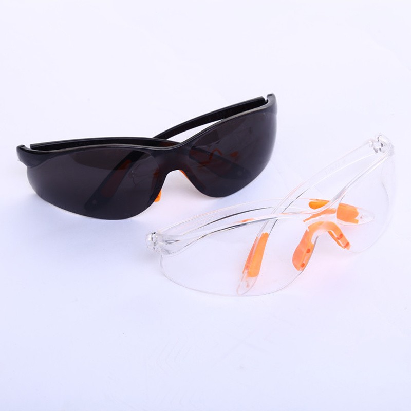 Low Price Safety Equipment Black PC Lens Promotion Protective Glasses Eye Wear Protection Work Security Safety Glasses