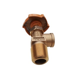 LPG safety brass handwheel valve