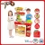Import luxurious house pretend toys girls kitchen toys play set with music and sound from China