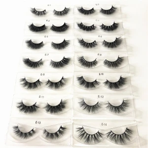 Luxury 3d 5d mink lashes cruelty free soft mink lashes3d wholesale vendor with customized your logo