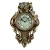 Import Luxury decorative hot art wall clock with pendulum H199 from China