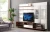 Import luxury led wall mounted wooden living room tv stand furniture from China