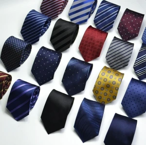 Luxury Woven Chinese Jacquard 100% Silk Neck Ties For Mens Top Grade