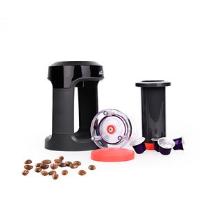 Manual Coffee Brewer Manual Hand French Press Coffee Maker Compatible With K-Cup No Electricity Brew Coffee Anywhere