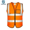 Manufacture Wholesale Custom Logo Print Police Led Running Safety Vest Reflective Clothing
