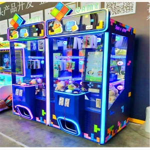 Manufacturer Supplier Tetris Gift Coin Game Operated Indoor Games Machine