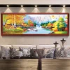 Manufacturers wholesale cross embroidery birch forest landscape painting embroidery kit home decoration painting crafts